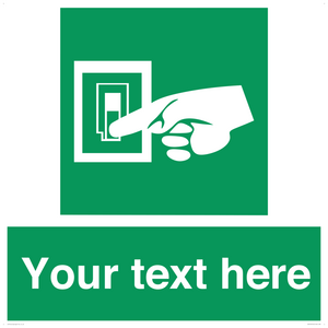 Custom Light Switch Sign